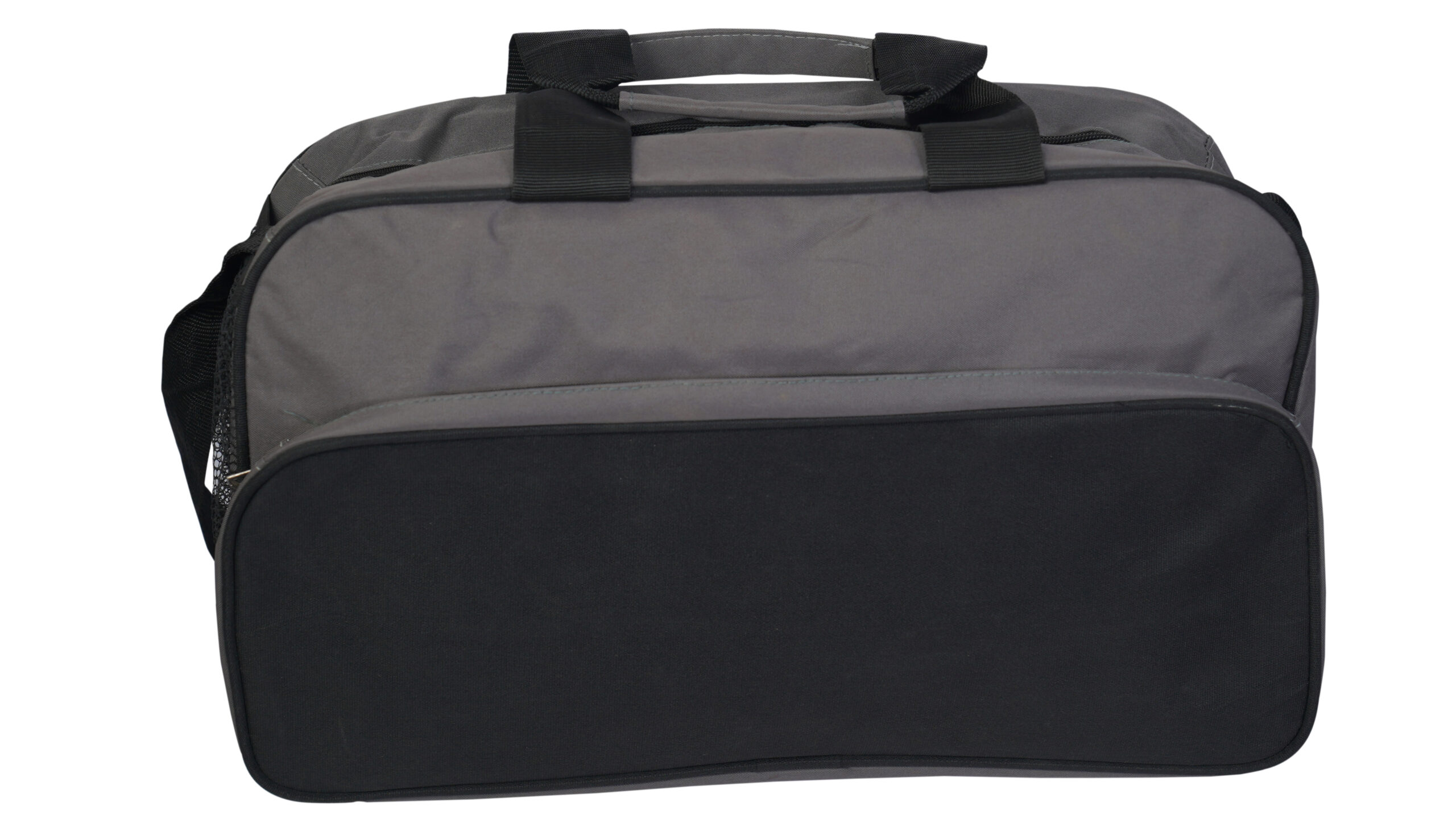 BLACK & GREY DUFFLE