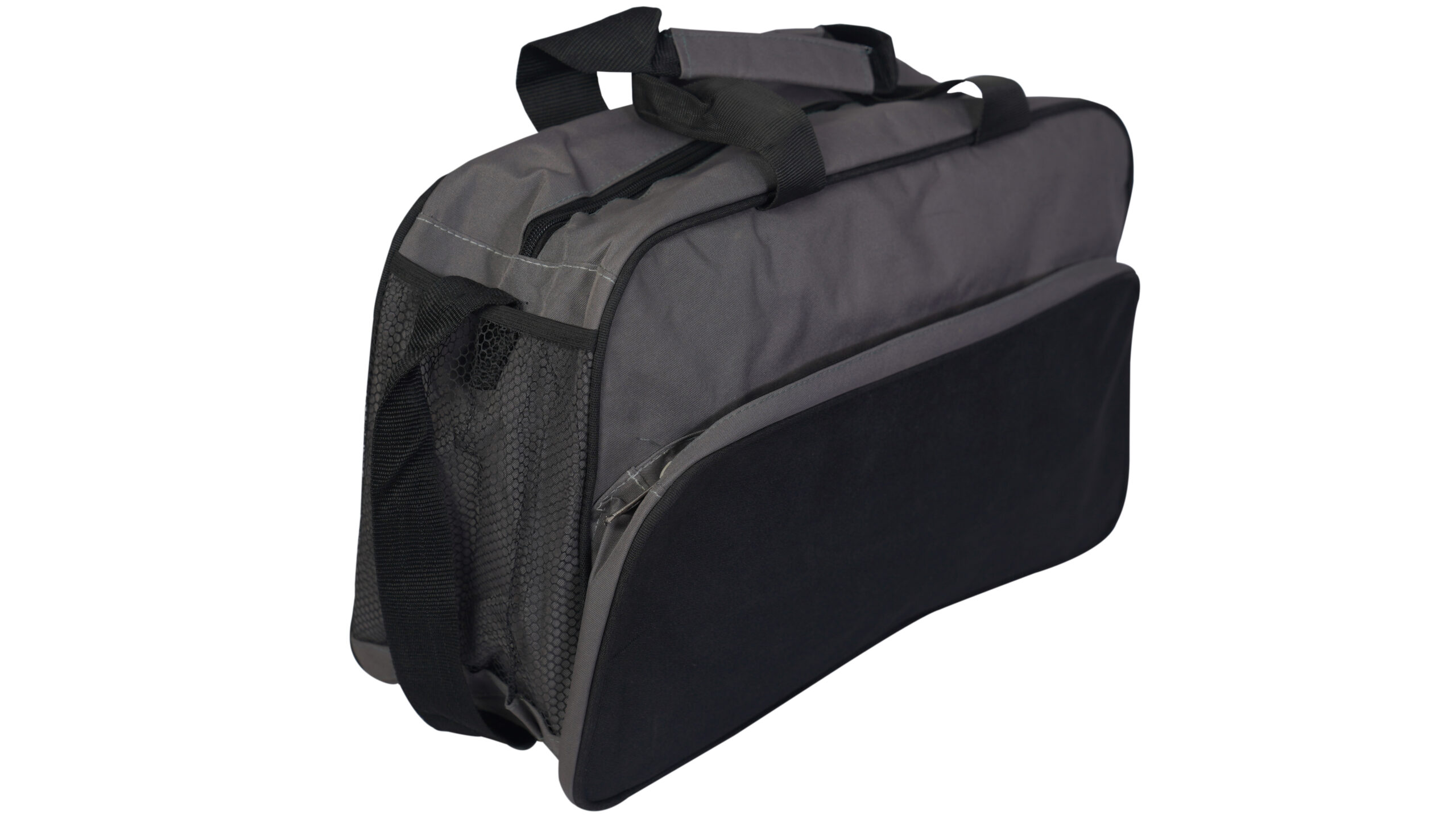 BLACK & GREY DUFFLE - Image 3